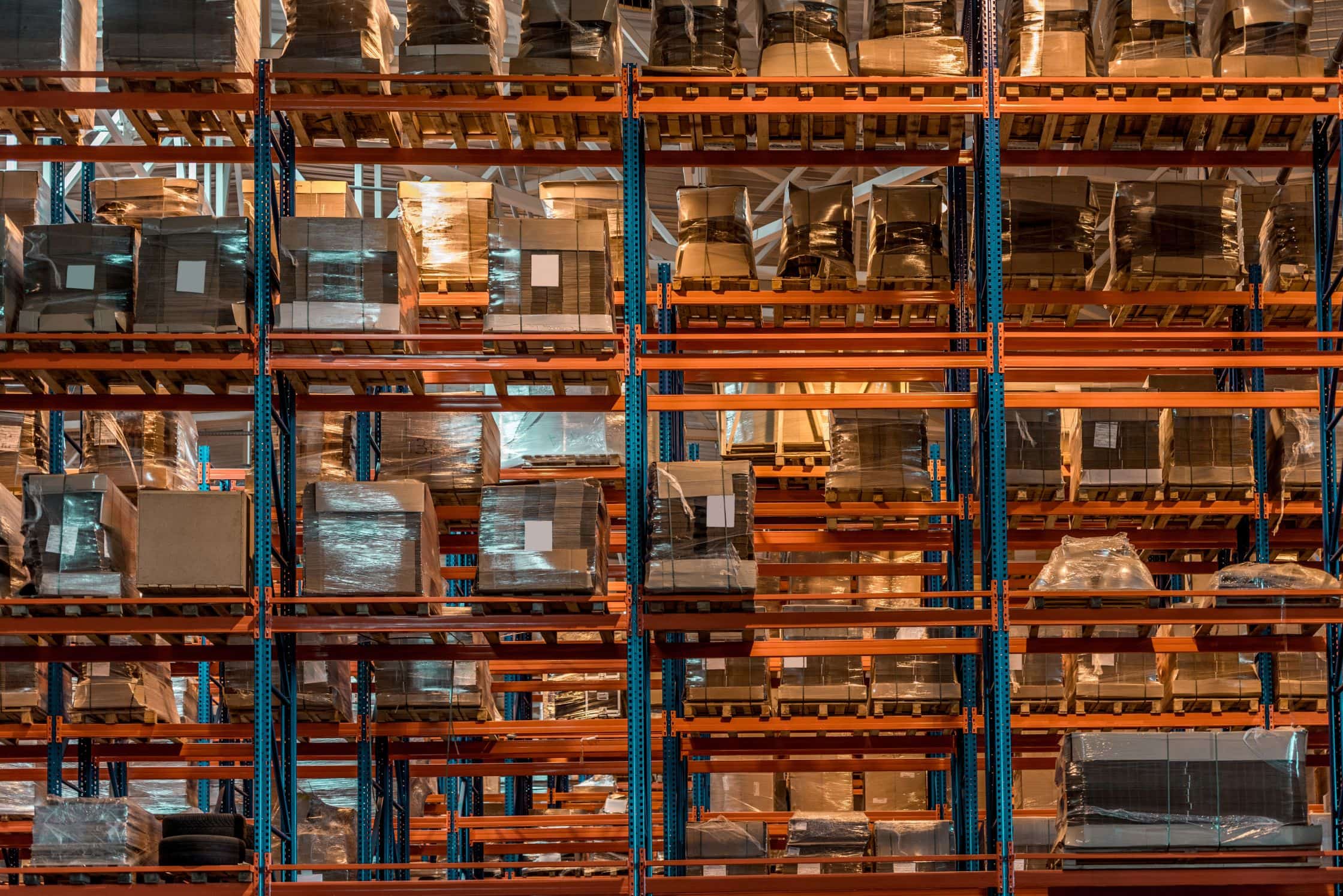 Construction and Stabilization of Metal Shelving boxes and containers metal shelving