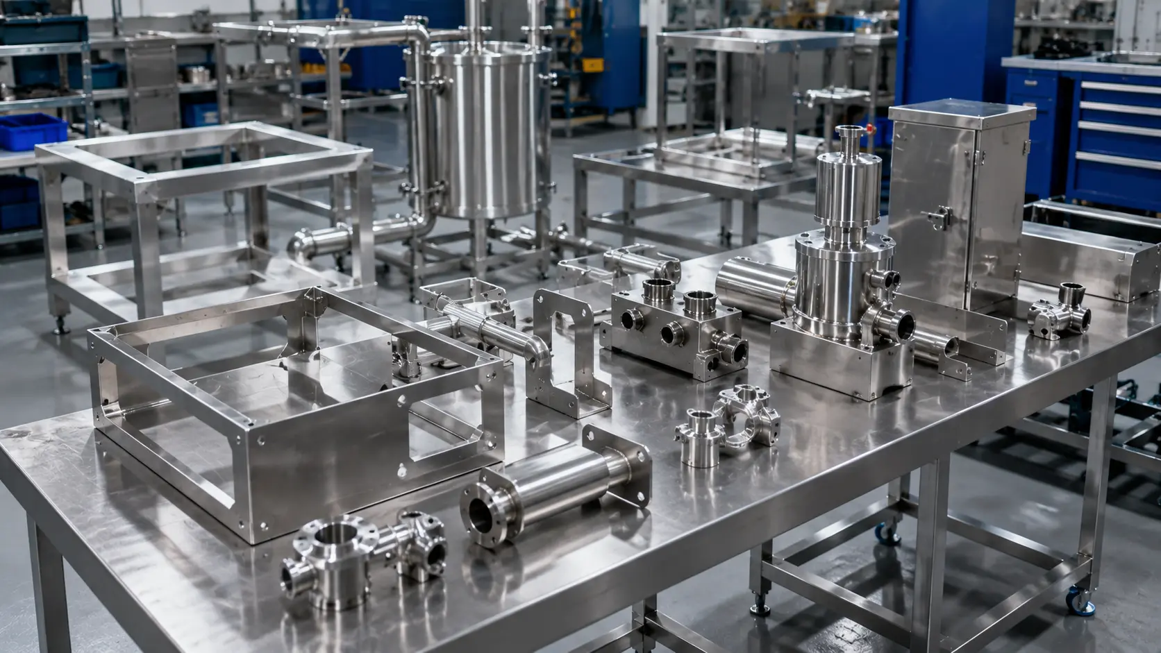 Custom Stainless Steel Products for Food, Retail and Industrial Use