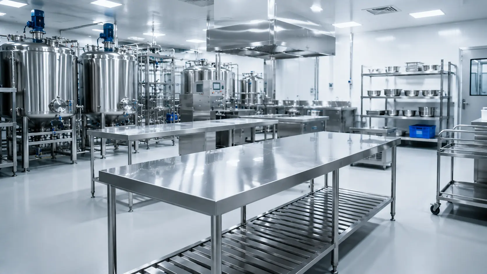 Custom Stainless Steel Products for Food, Retail and Industrial Use