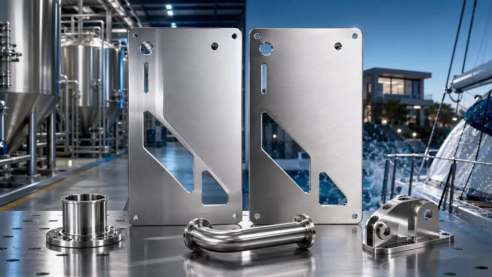 304 vs 316 Stainless Steel for Food Marine and Outdoor Applications 304 vs 316 Stainless Steel for Food Marine and Outdoor Applications