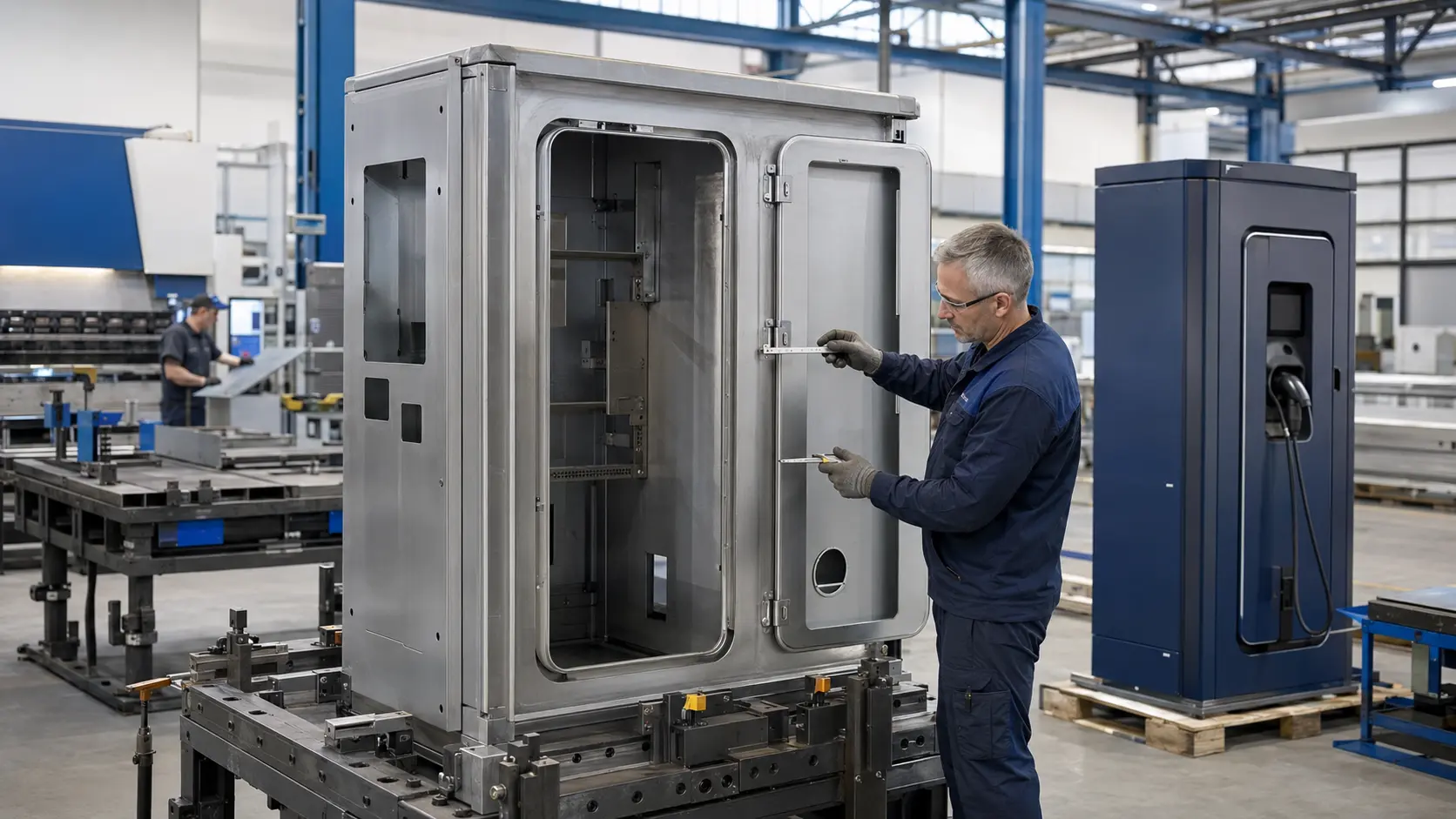 Designing EV Charging Station Enclosures for Weather, Vandalism and Serviceability