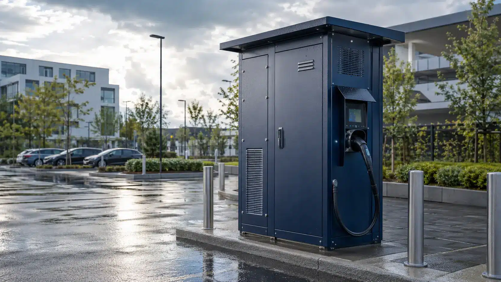 Designing EV Charging Station Enclosures for Weather, Vandalism and Serviceability